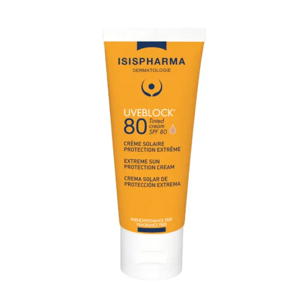 Isispharma Uveblock Cream Teinté SPF80 40ml